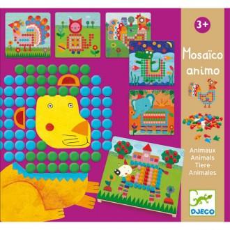 Foto Djeco Mosaico de animalitos