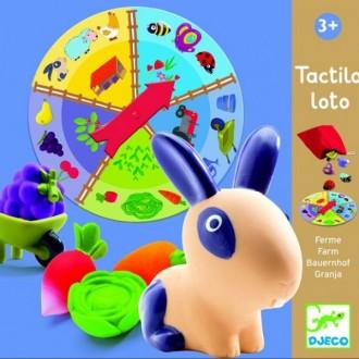 Foto Djeco Tactilo loto granja