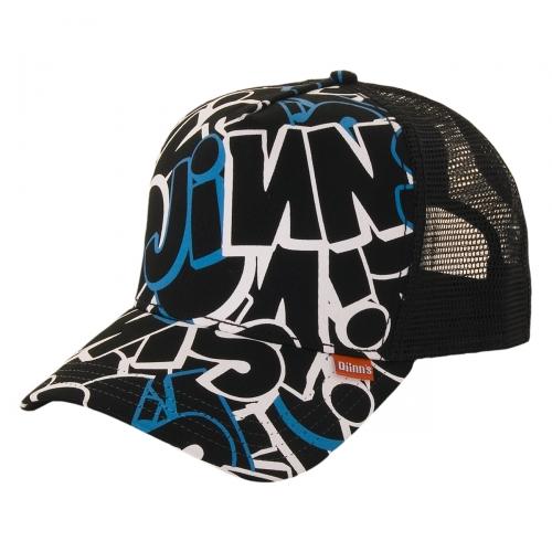 Foto Djinns High Fitted Puzzle Trucker Cap Black