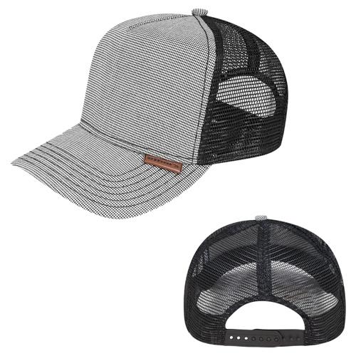 Foto Djinns Mini Houndtooth High Fitted Trucker Cap Black/White