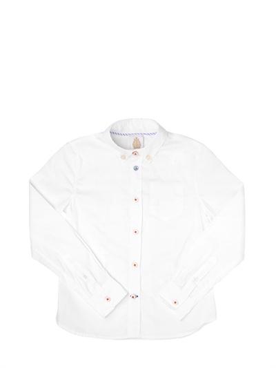 Foto dking camisa de algodón popelina ajustada