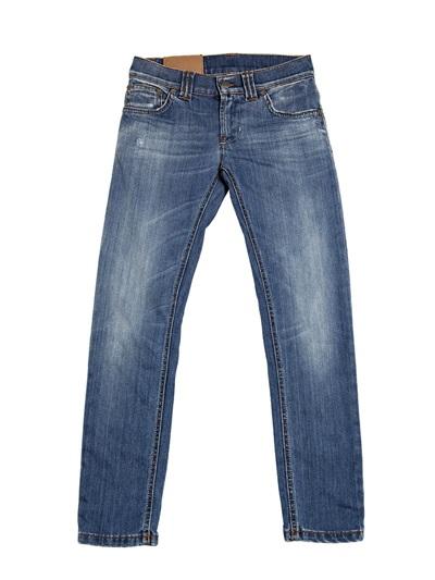 Foto dking jeans slim fit de 5 bolsillos