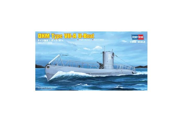 Foto DKM Navy Type VII-A U-Boat 1/350 - Maqueta de barco Hobby Boss