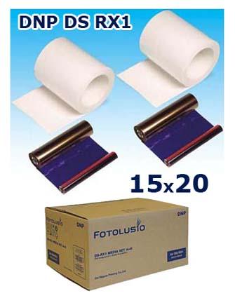 Foto DNP DS RX1 Papel 15x20 (2 Bobinas)