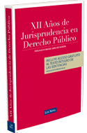 Foto Doce años de Jurisprudencia en Derecho Público