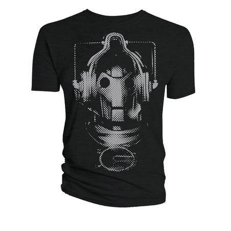 Foto Doctor Who Camiseta Cyberman Head Talla S