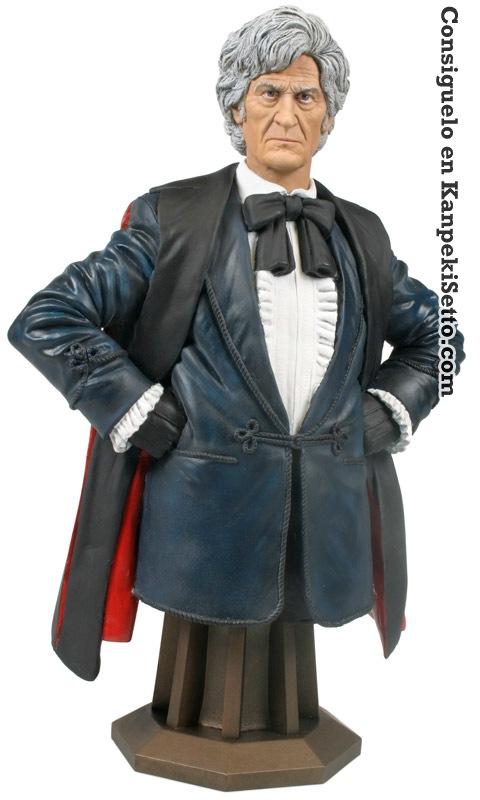 Foto Doctor Who Masterpiece Coleccion Busto The Third Doctor 20 Cm