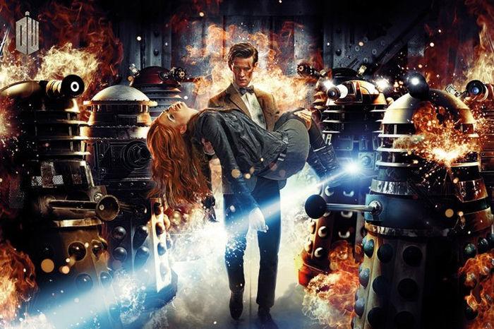 Foto Doctor Who Set De 5 PóSteres Doctor & Amy 61 X 91 Cm