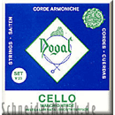 Foto Dogal V23B MARCHIO VERDE IN STEEL Set Cello 1/8-1/10 Marchio Verde bro