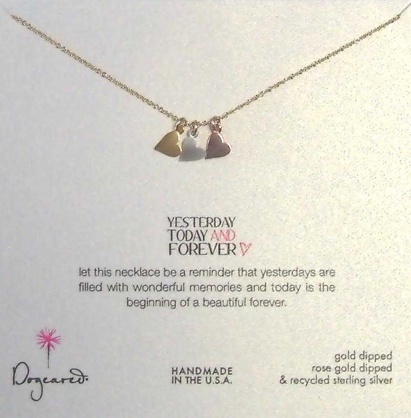 Foto Dogeared Joyas de la mujer Yesterday, Today, Forever Necklace 1LMG2000