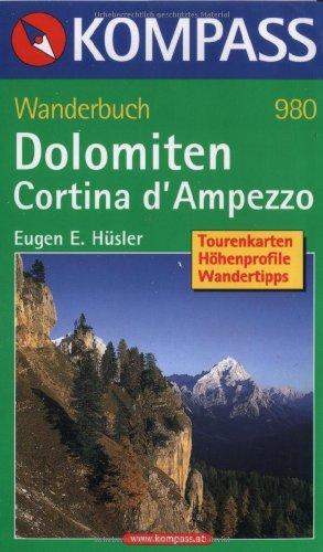 Foto Dolomiten. Cortina d' Ampezzo. Wanderbuch: Tourenkarten, Höhenprofile, Wandertipps