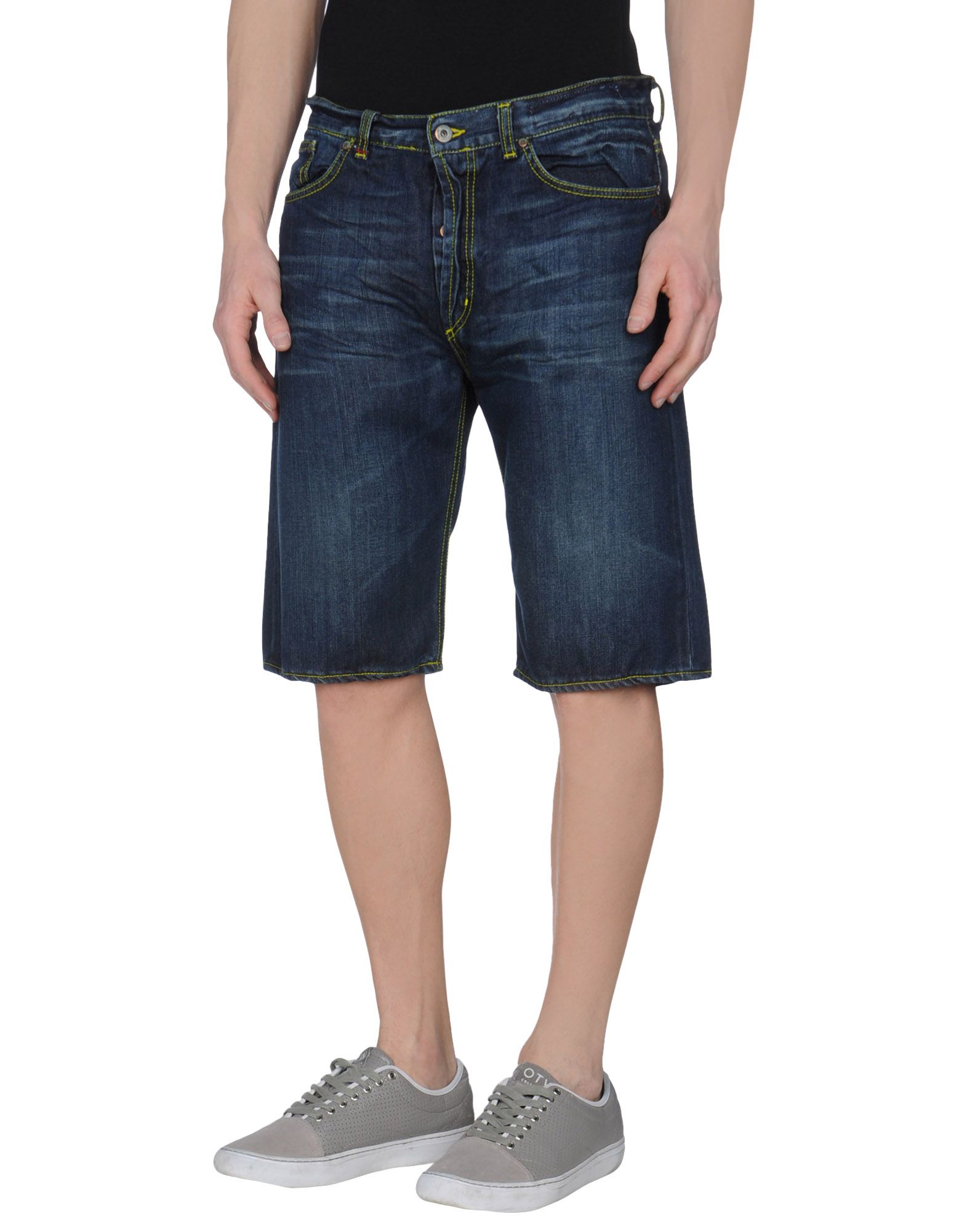 Foto Dondup Bermudas Vaqueras Hombre Azul marino