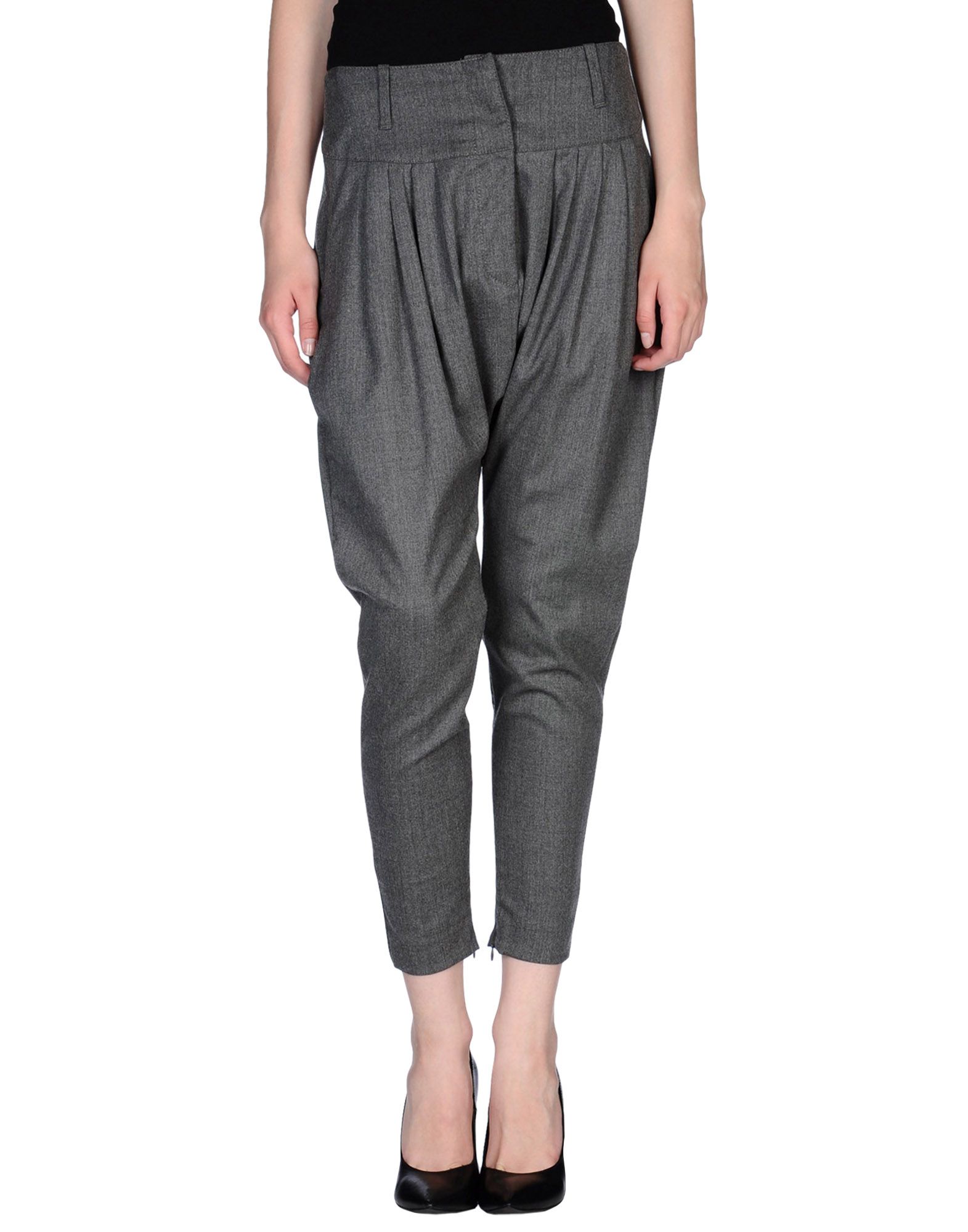 Foto Dondup Pantalones Harem Mujer Gris