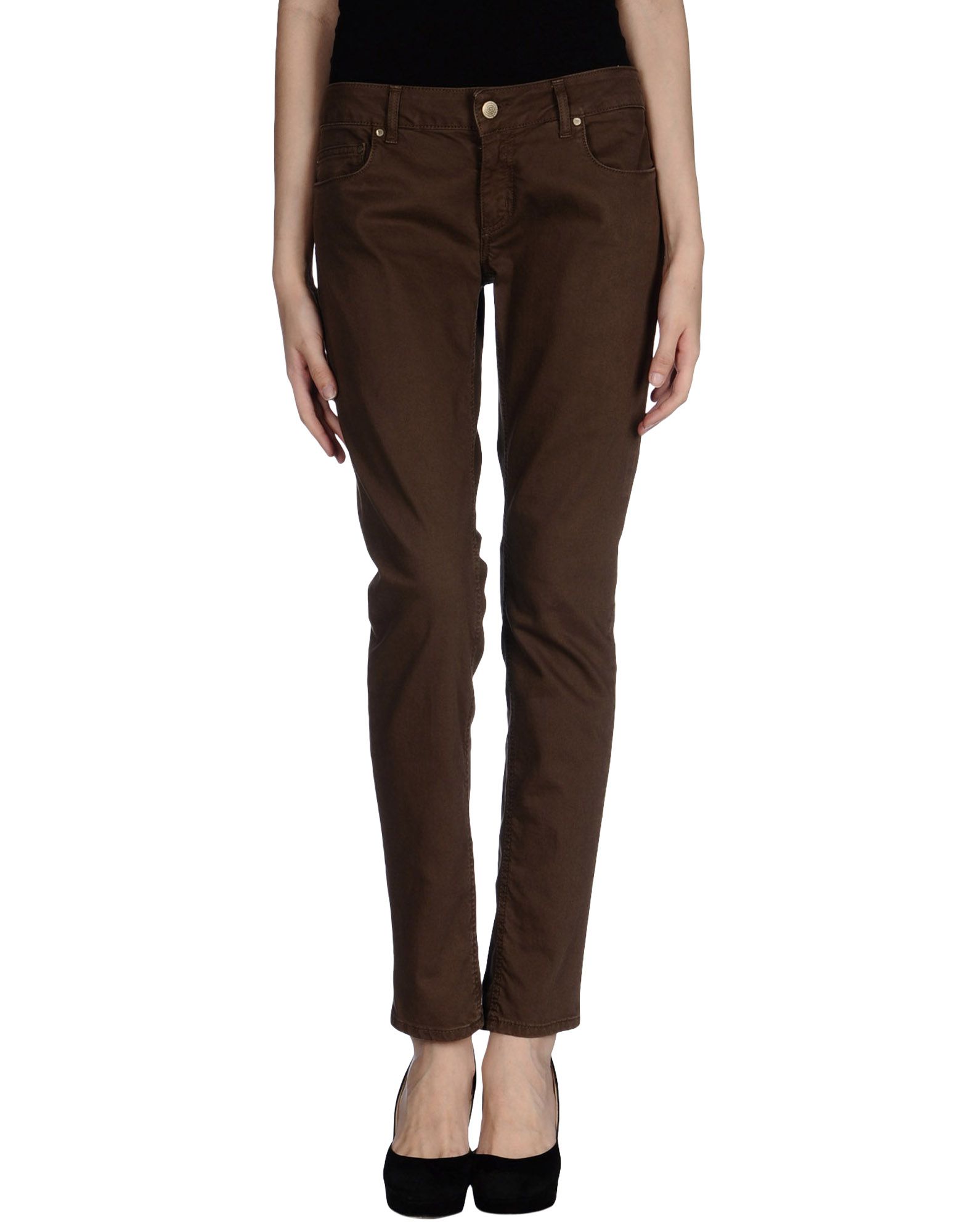 Foto Dondup Pantalones Vaqueros Mujer Marrón