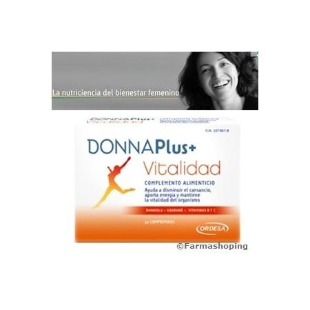 Foto DONNAPlus+ Vitalidad 30 Comprimidos