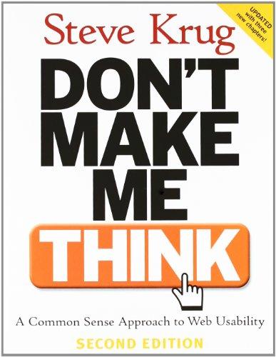 Foto Don't Make Me Think!: A Common Sense Approach to Web Usability