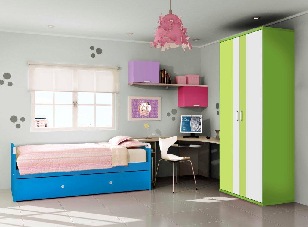 Foto Dormitorio Juvenil : Coleccion COULEUR 253