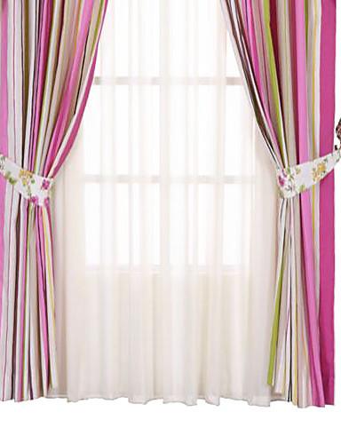 Foto (Dos paneles) Austria Classic raya cortinas de ahorro de energía