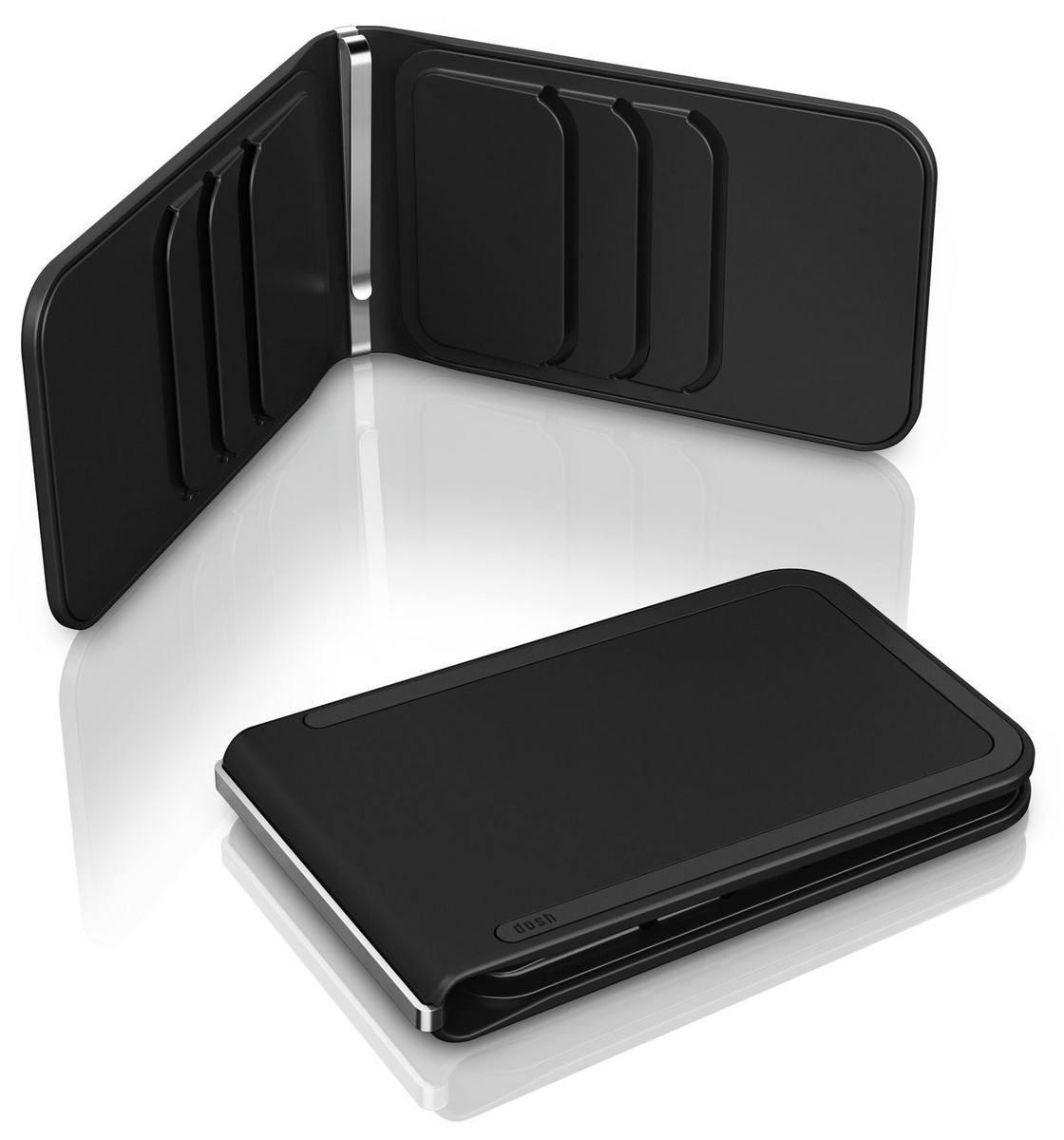 Foto dosh Rook Luxe 6 Card Wallet - Black