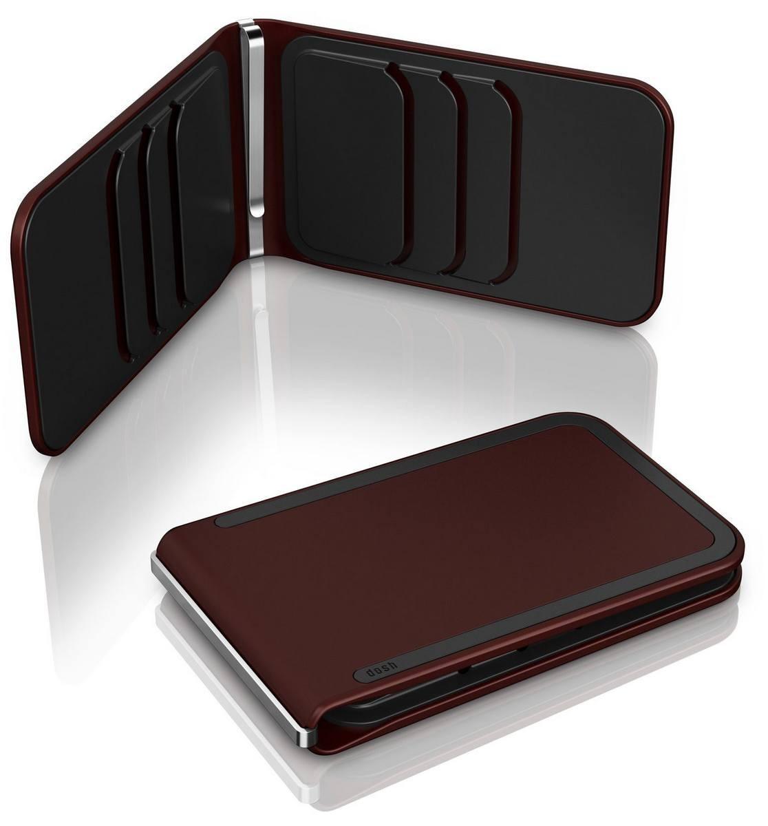 Foto dosh Whisky Luxe 6 Card Wallet - Brown