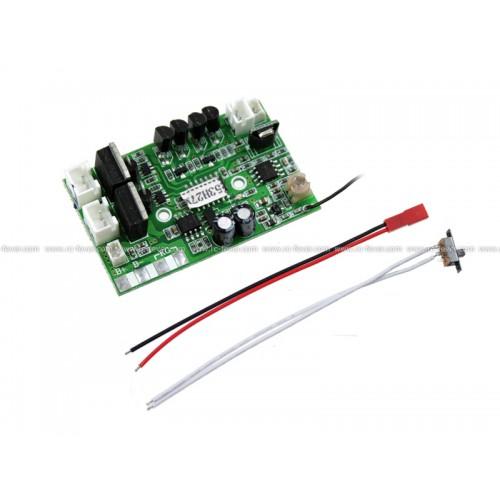 Foto Double Horse 9053-23 Circuit Board 27mHz (Wire Not Connected) RC-Fever
