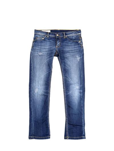 Foto dqueen jeans nora ajustados de denim de 5 bolsillos