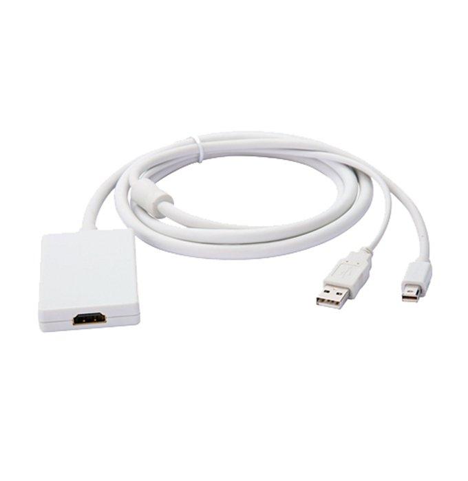 Foto Dr Bott Adaptador mini DisplayPort a HDMI + Audio USB