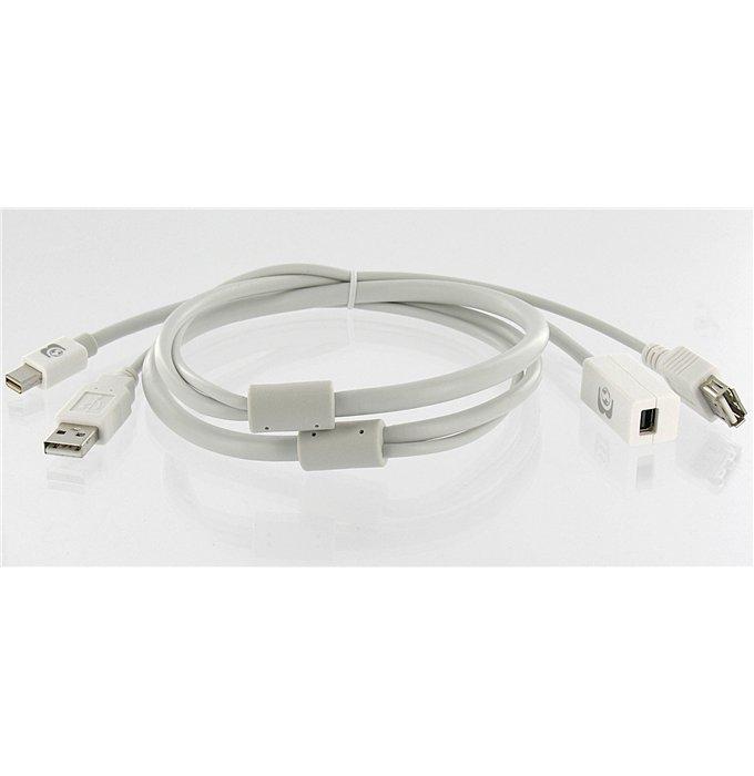 Foto Dr Bott Cable extensión mini DisplayPort con USB 1m