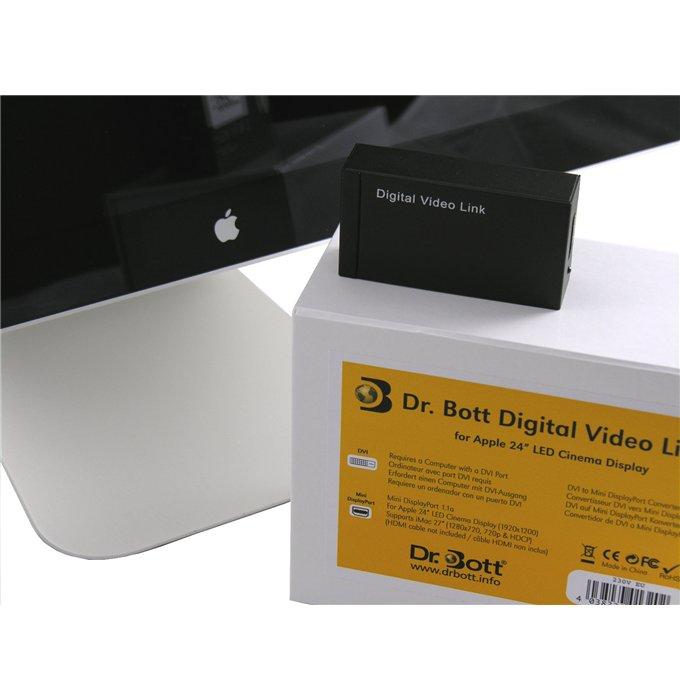 Foto Dr Bott Digital Video Link DVI a Mini DisplayPort (LED 24