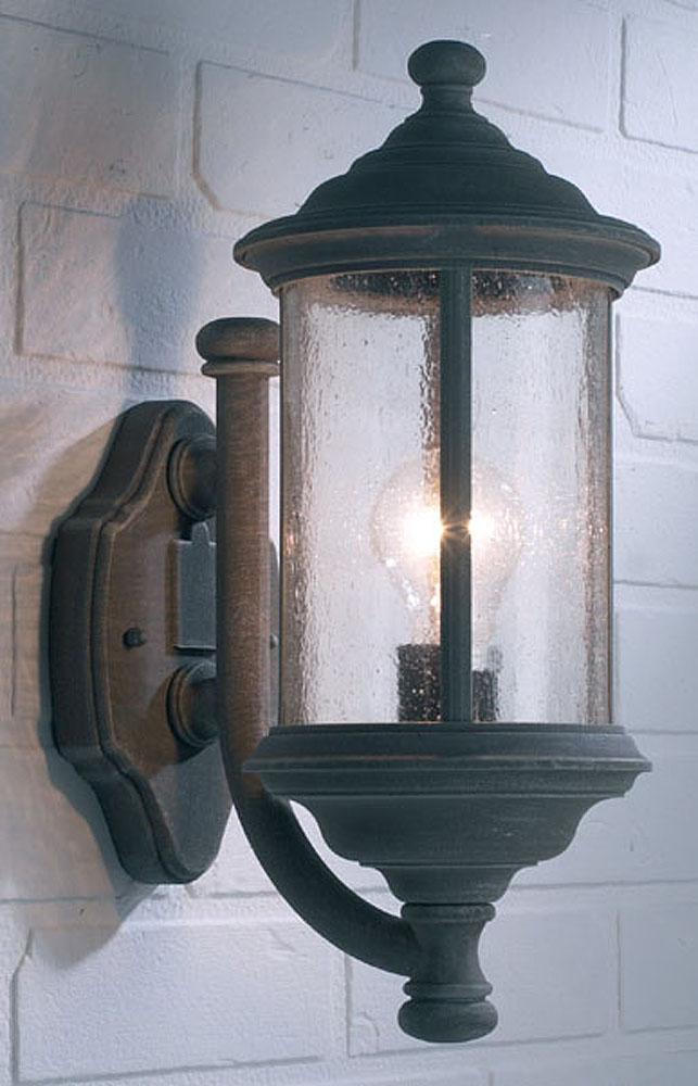 Foto Dr Brompton Wall Lantern - Old Iron