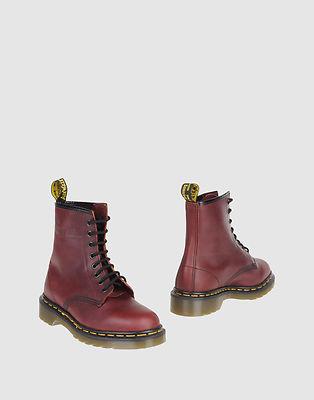 Foto Dr. Martens 1460 Cherry Red Leather Boots. Made In England. Uk3 Skingirl