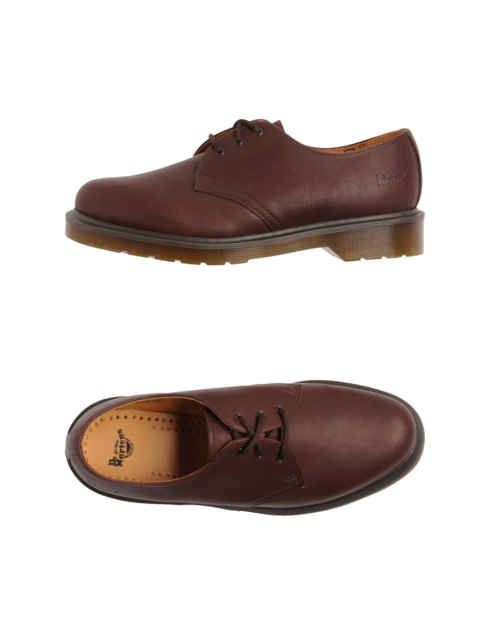 Foto Dr. Martens Zapatos De Cordones Hombre Café