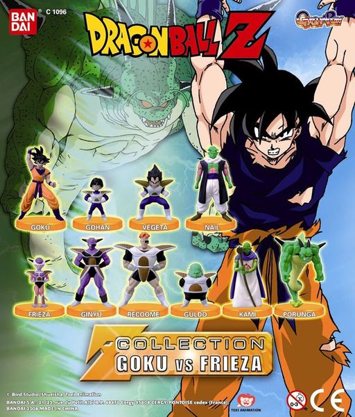 Foto Dragon Ball Z Gashapon Collection 8 Goku Vs Frieza (10 Modelos)