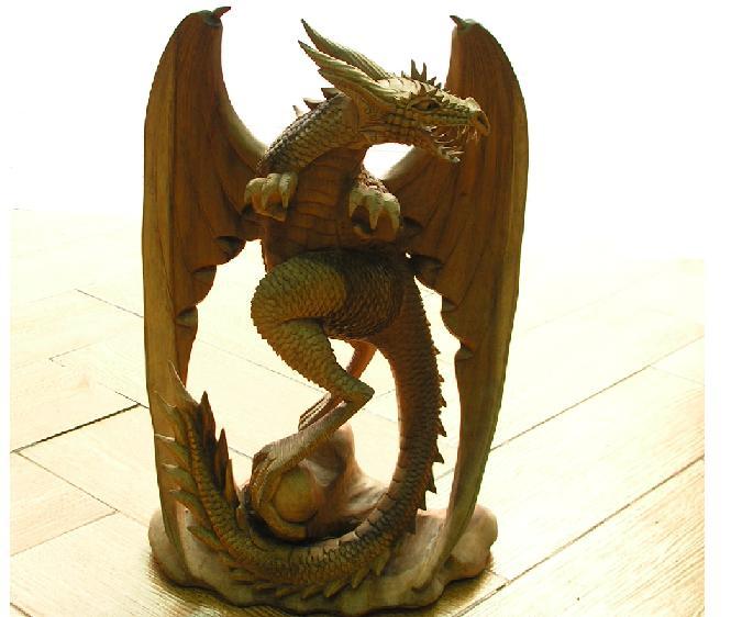 Foto Dragon gargola 40 cm.