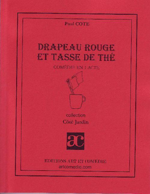Foto Drapeau rouge et tasse de thé
