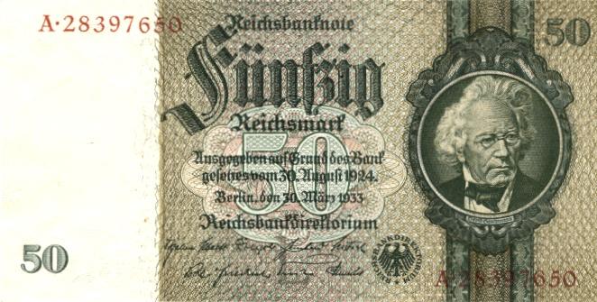 Foto Drittes Reich, Reichsbank 1933