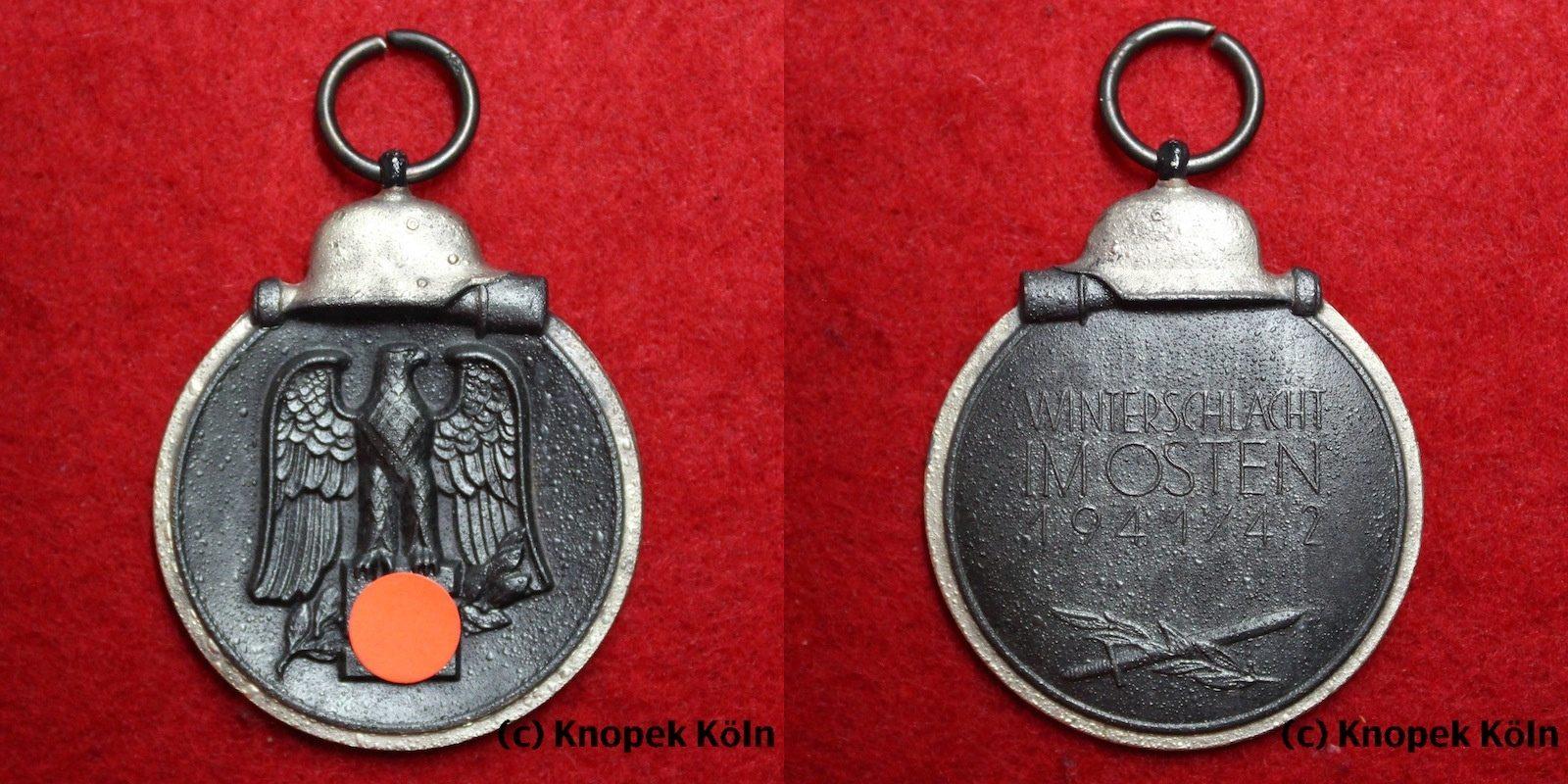 Foto Drittes Reich/3 Reich Dr Medaille Winterschlacht im Osten 1941/1942