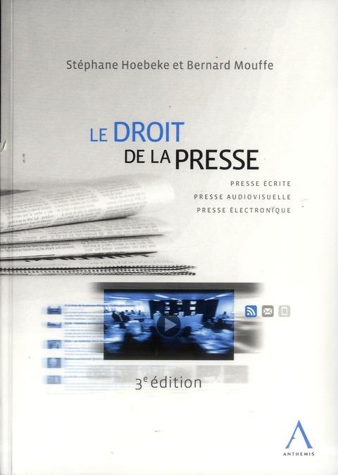 Foto Droit de la presse,3eme edition (le)