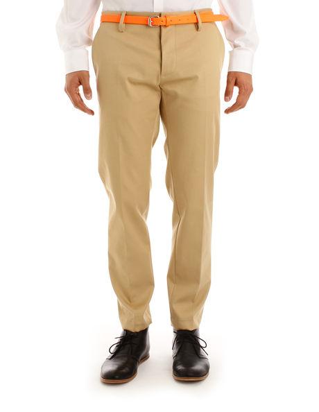 Foto DSQUARED - Pantalón beige cinturón integrado