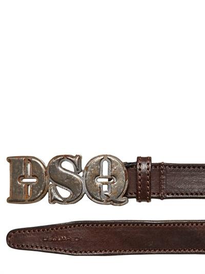 Foto dsquared 2,5cm vintaged dsq buckle