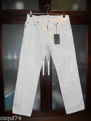 Foto Dsquared Dean And Dan White Jeans Sz/46 Mod71la029