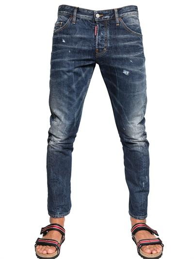 Foto dsquared jeans basic twist con bolsillo cuadrado 16.5cm