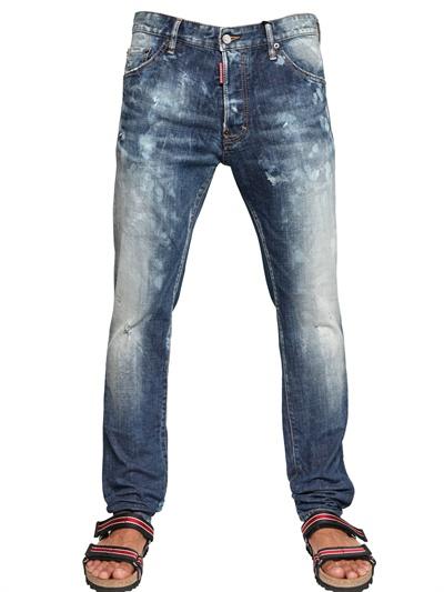 Foto dsquared jeans cool guy en denim ajustado 16.5cm