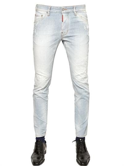 Foto dsquared jeans cool guy en denim ajustado 16.5cm