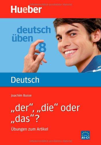 Foto DT.UEBEN.8.Der,die oder das? HUEBER: Übungen zum Artikel