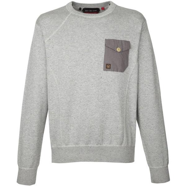 Foto Duck And Cover Wright Knitwear Light Grey Marl