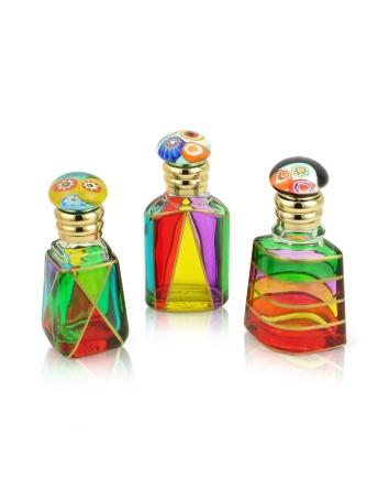 Foto Due Zeta Baño, Marco Polo - Botellas Perfume Cristal Murano Decoradas a Mano