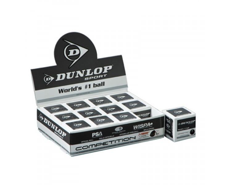Foto DUNLOP Competition Squash Balls (Single Spot) - 6 Dozen