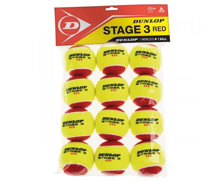 Foto DUNLOP Mini Tennis Balls Red (1 Dozen Balls)