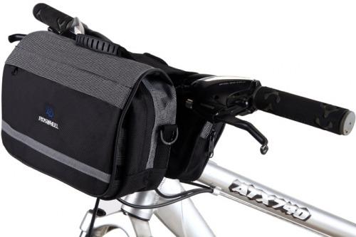 Foto durable equipo ecuestre impermeable viajar en bicicleta bolsa paquete